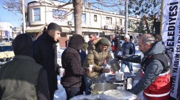 Siverek’te kar yağışı süresince 10 bin vatandaşa ulaşıldı