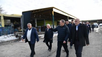Vali Hasan Şıldak’tan esnafa geçmiş olsun ziyareti