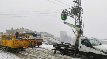 Dicle Elektrik’ten Şanlıurfa’da Zorlu Kış Mesaisi