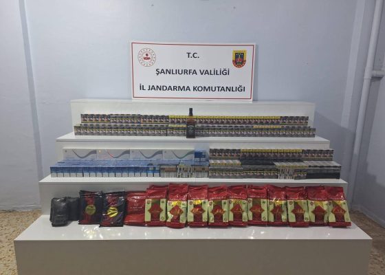 Şanlıurfa’nın Viranşehir ilçesinde gümrük kaçakçılarına operasyon