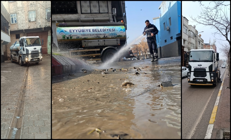 Eyyübiye’de öncelik: Temizlik