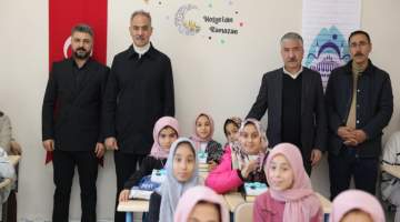 Eyyübiye’de Kur’an Okumaya Başlayan Çocuklar Büyük Sevinç Yaşadı