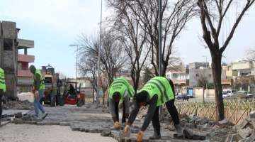 Haliliye’de üst yapı çalışmaları devam ediyor