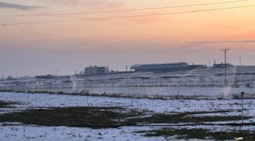 Karla Kaplı Arazide Kaçak Elektrikle Sulama!