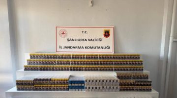 Şanlıurfa’da gümrük kaçağı tütün ve sigara operasyonu