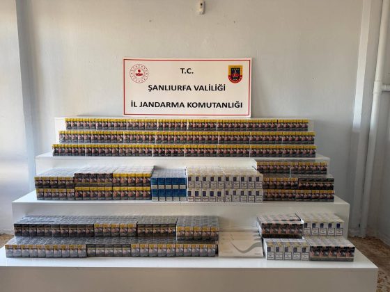 Şanlıurfa’da gümrük kaçağı tütün ve sigara operasyonu