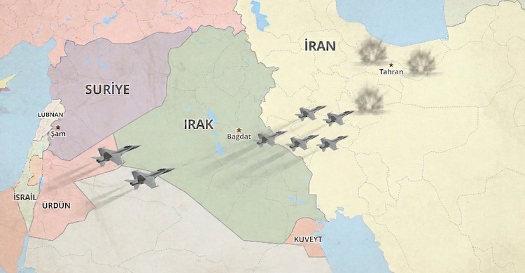 İran’a yönelik saldırı başladı