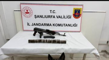 Şanlıurfa’da Ruhsatsız Silah Ele Geçirildi