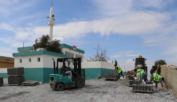 Haliliye Belediyesi’nden merkez ve kırsalda yoğun mesai