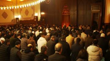 Haliliye’de Enderun usulü Teravih namazı geleneği yaşatıldı