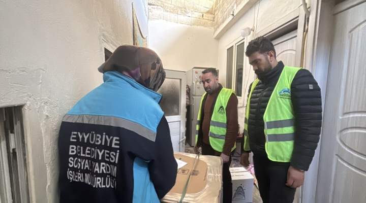 Eyyübiye’nin Sosyal Belediyeciliği Ailelere Umut Oluyor