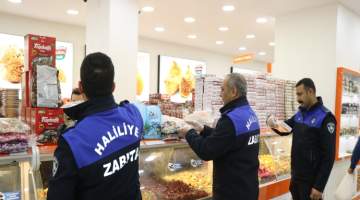 Haliliye’de Ramazan Bayramı öncesi şekerleme ve tatlı denetimi