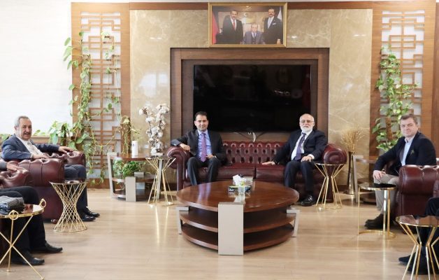 GAP BKİ Başkanı Dr.Hasan Maral ve Beraberindeki Heyetten Başkan Kaya’ya Ziyaret