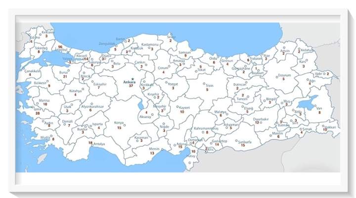 İki ilin vekil sayısı değişti