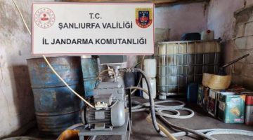 Şanlıurfa’da Kaçak Akaryakıt Operasyonu
