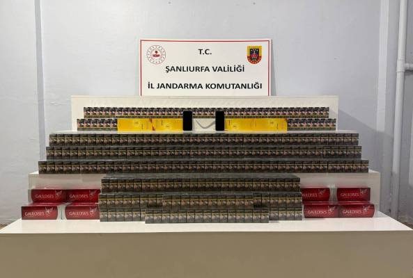Şanlıurfa’da Gümrük Kaçağı Binlerce Ürün Ele Geçirildi